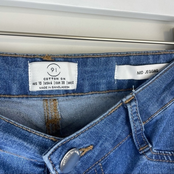 Cotton On Mid Jegging Size 6 - Picture 5 of 8